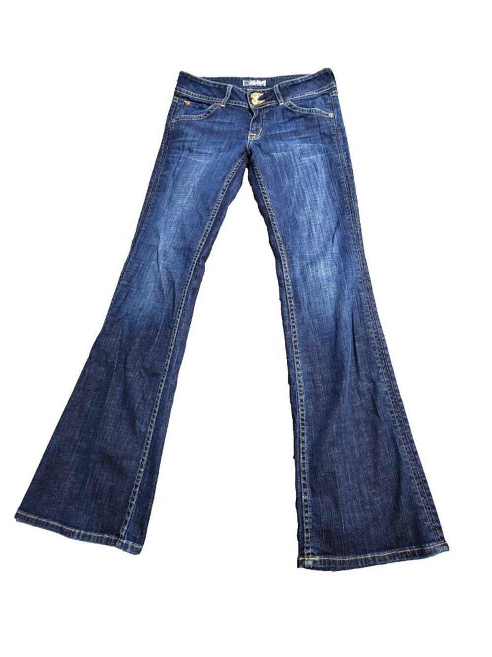 Hudson Blue Flare Jeans Women’s Denim Mid Rise Bootcut Style Classic 30 Waist